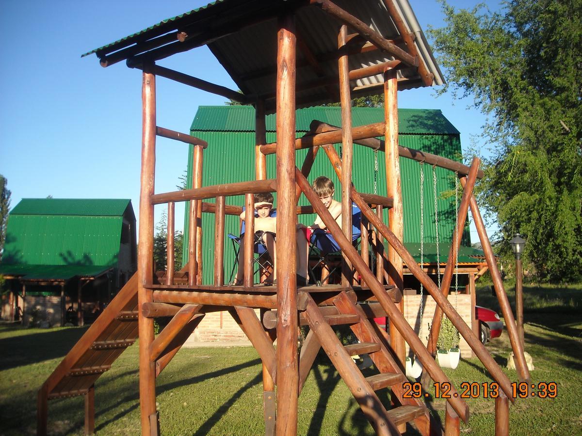Cabanas Ecos Del Rio Los Reartes Exterior foto