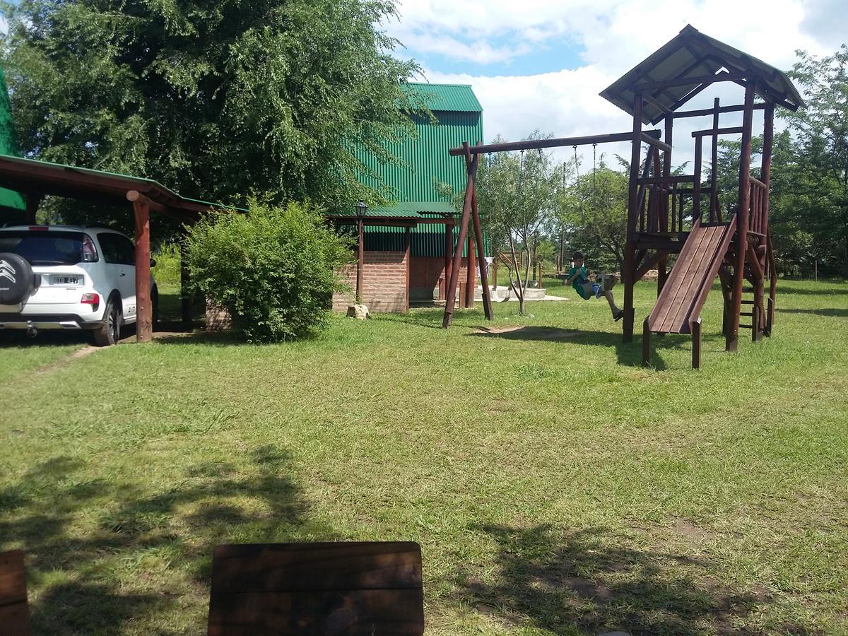Cabanas Ecos Del Rio Los Reartes Exterior foto